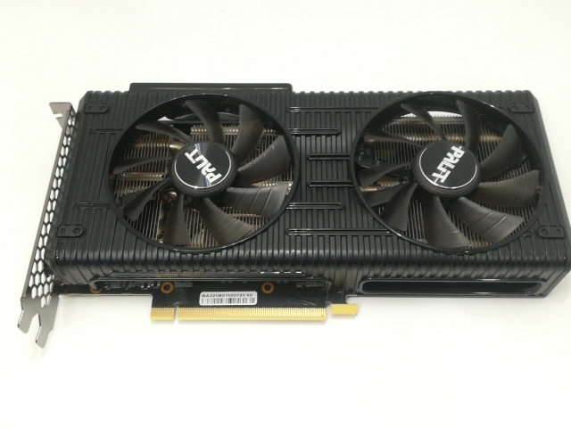 【中古】Palit GeForce RTX 3060 Dual OC (NE63060T19K9-190AD) RTX3060/12GB(GDDR6)/PCI-E【札幌】保証期間１週間の通販は