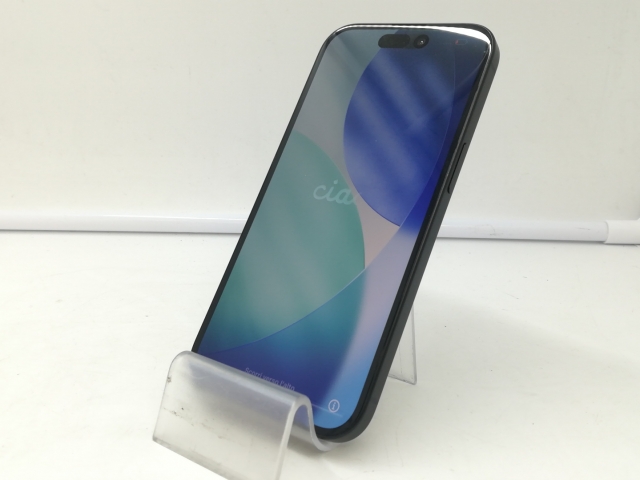 【中古】Apple au 【SIMフリー】 iPhone 15 256GB ブラック MTMN3J/A【札幌】保証期間１ヶ月【ランクB】_1