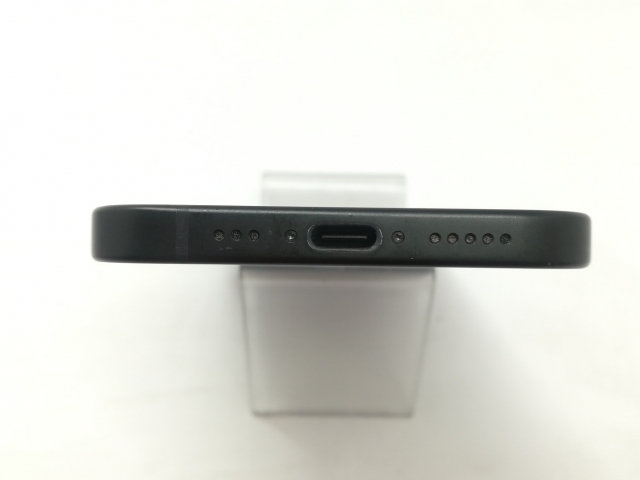 【中古】Apple au 【SIMフリー】 iPhone 15 256GB ブラック MTMN3J/A【札幌】保証期間１ヶ月【ランクB】_4