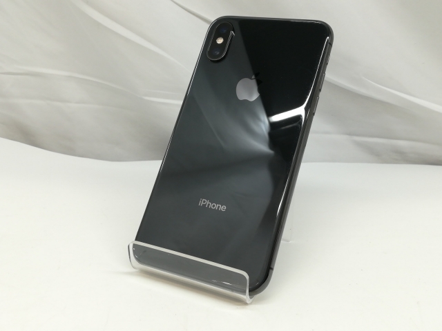 【中古】Apple docomo 【SIMロック解除済み】 iPhone XS 256GB スペースグレイ MTE02J/A【札幌】保証期間１週間【ランクC】