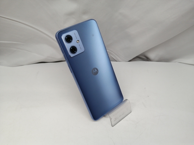 中古】MOTOROLA 国内版 【SIMフリー】 moto g64 5G シルバーブルー 8GB 