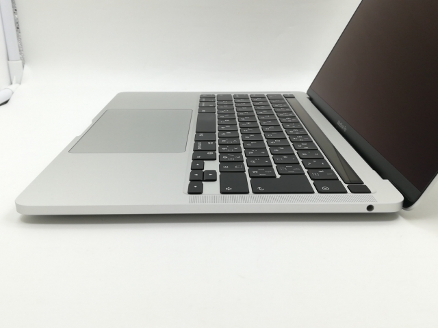 【中古】Apple MacBook Pro 13インチ M1(CPU:8C/GPU:8C) 8GB/256GB シルバー MYDA2J/A (M1・2020)【福岡筑紫】保証期間１ヶ月【ランクA】