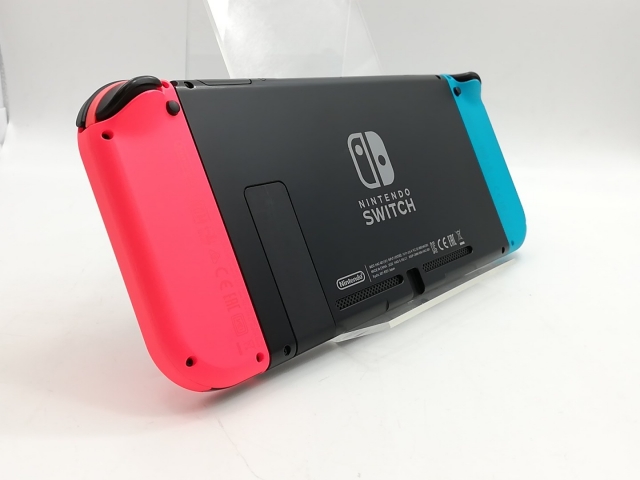 【中古】Nintendo Switch 本体 Joy-Con(L) ネオンブルー/(R) ネオンレッド HAD-S-KABAA 【2019年8月】【福岡筑紫】保証期間１ヶ月【ランクB】_3