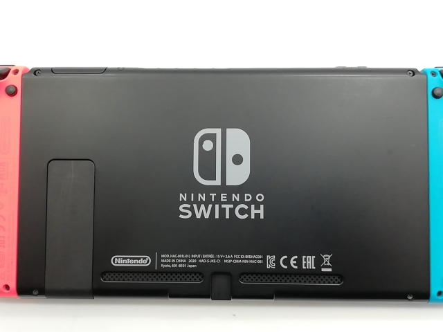 【中古】Nintendo Switch 本体 Joy-Con(L) ネオンブルー/(R) ネオンレッド HAD-S-KABAA 【2019年8月】【福岡筑紫】保証期間１ヶ月【ランクB】_6
