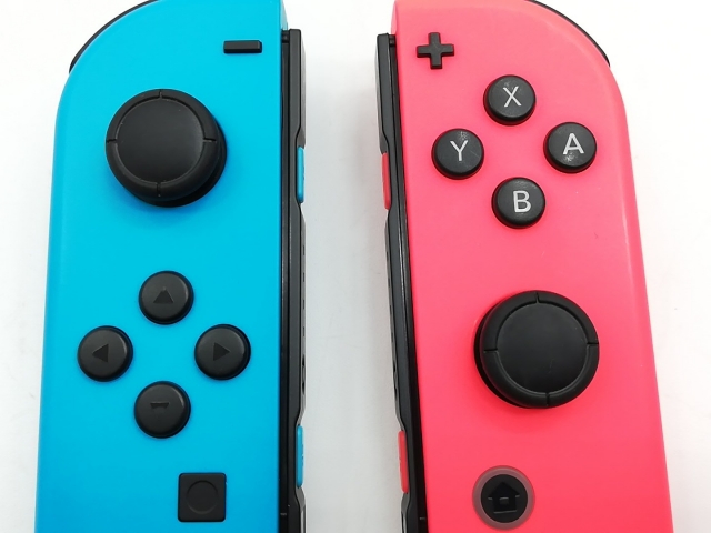 【中古】Nintendo Switch 本体 Joy-Con(L) ネオンブルー/(R) ネオンレッド HAD-S-KABAA 【2019年8月】【福岡筑紫】保証期間１ヶ月【ランクB】_8