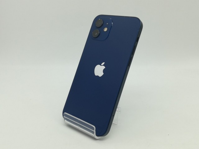 【中古】Apple 国内版 【SIMフリー】 iPhone 12 64GB ブルー MGHR3J/A【福岡筑紫】保証期間１ヶ月【ランクB】