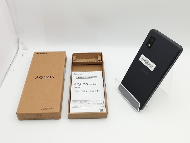 AQUOS wish3 グリーン 64 GB docomo AQUOS wish3 SH-53D[64GB] docomo グリーン安心保証 中古安心