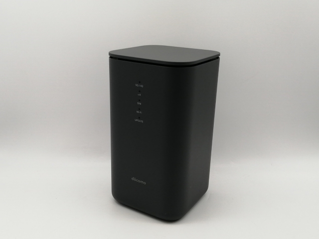 HOT，得価】 SHARP docomo home 5G HR02 [ダークグレー]保証期間3ヶ月