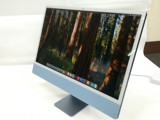 中古品 M1 iMac 24インチ Retina 4.5Kディスプレイ ブルー 楽天市場