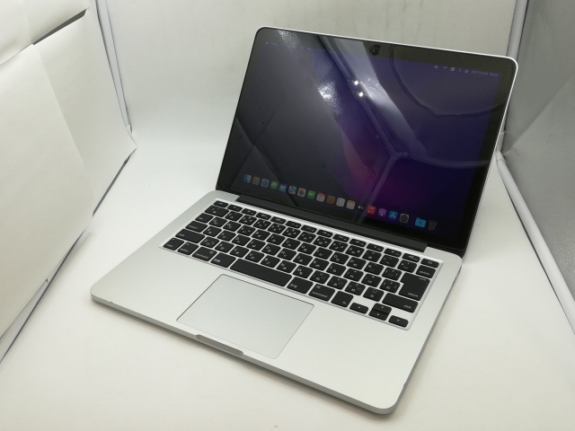 【中古】Apple MacBook Pro 13インチ Corei5:2.7GHz Retinaディスプレイモデル MF840J/A (Early 2015)【福岡筑紫】保証期間１ヶ月【ランクC】