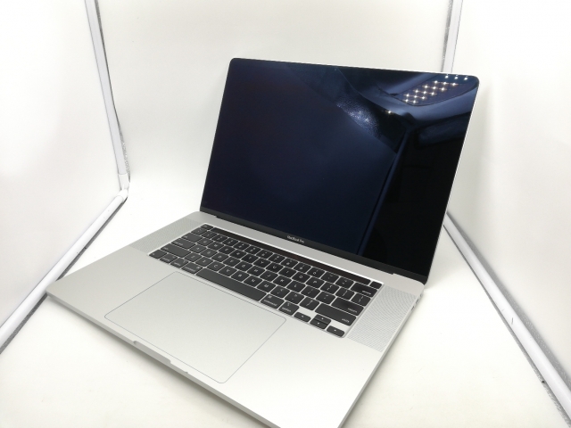 【中古】Apple MacBook Pro 16インチ CTO (Late 2019) シルバー Core i9(2.3G/8C)/32G/1T/RadeonPro 5500M(8G)【福岡筑紫】保証期間１ヶ月【ランクB】