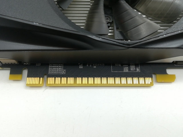 【中古】玄人志向 GF-GTX1050Ti-4GB/OC/SF GTX1050Ti/4GB(GDDR5)/PCI-E【福岡筑紫】保証期間１週間