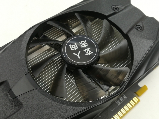 【中古】玄人志向 GF-GTX1050Ti-4GB/OC/SF GTX1050Ti/4GB(GDDR5)/PCI-E【福岡筑紫】保証期間１週間