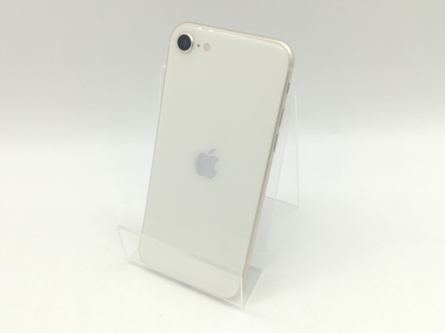 【中古】Apple SoftBank 【SIMフリー】 iPhone SE（第3世代） 64GB スターライト MMYD3J/A【福岡筑紫】保証期間１ヶ月【ランクB】