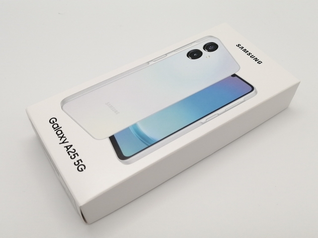 【未使用】SAMSUNG docomo 【SIMフリー】 Galaxy A25 5G ライトブルー 4GB 64GB SC-53F【小倉駅前】保証期間３ヶ月
