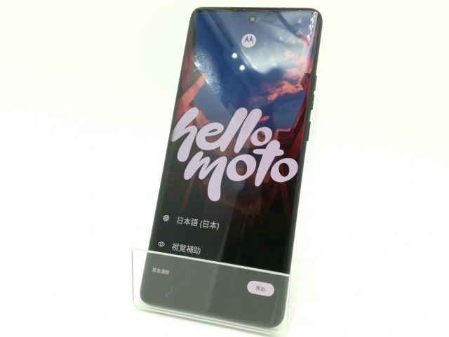 中古】MOTOROLA 国内版 【SIMフリー】 edge 40 イクリプスブラック 8GB