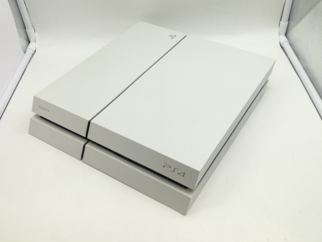 【中古】SONY PlayStation4 グレイシャー・ホワイト 500GB CUH-1200AB02【福岡筑紫】保証期間１ヶ月【ランクB】