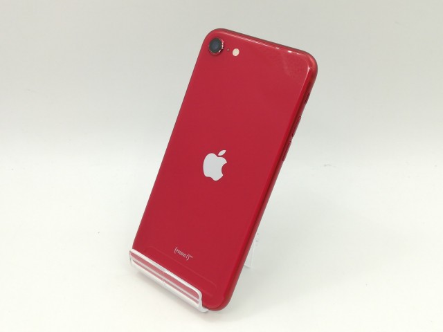 【中古】Apple au 【SIMロック解除済み】 iPhone SE（第2世代） 64GB (PRODUCT)RED MHGR3J/A（後期型番）【福岡筑紫】保証期間１ヶ月【ラ