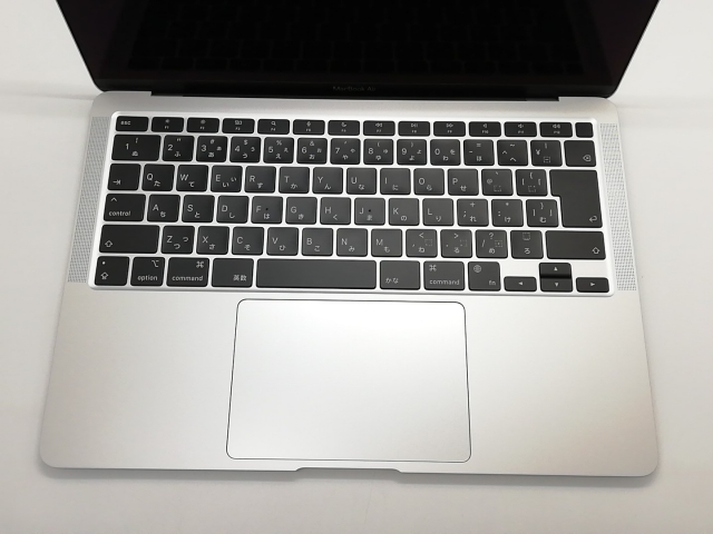 【中古】Apple MacBook Air 13インチ M1(CPU:8C/GPU:8C) 8GB/512GB シルバー MGNA3J/A (M1・2020)【福岡筑紫】保証期間１ヶ月【ランクB】