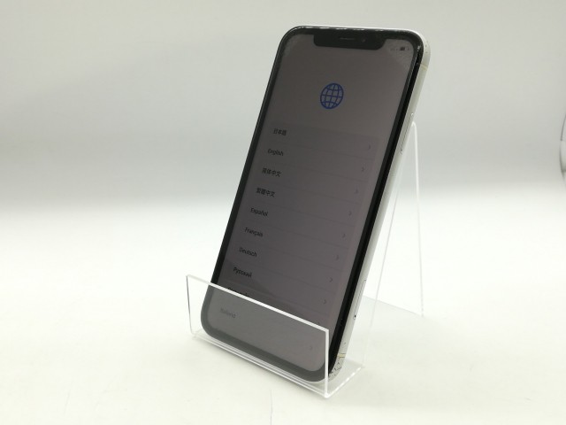 【中古】Apple SoftBank 【SIMロック解除済み】 iPhone XR 128GB ホワイト MT0J2J/A【福岡筑紫】保証期間１ヶ月【ランクC】
