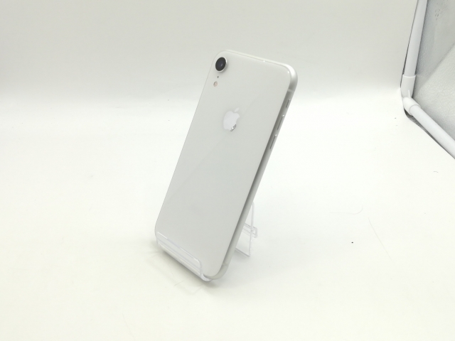 iPhone XR 128GB ホワイト simフリー 訳あり iPhone XR 128GB White