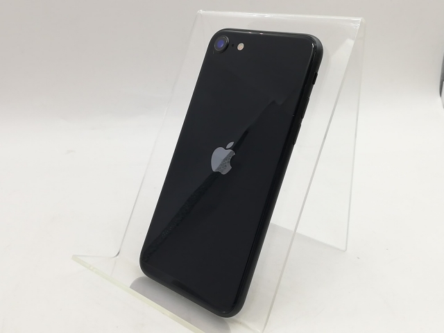 【中古】Apple au 【SIMフリー】 iPhone SE（第3世代） 64GB ミッドナイト MMYC3J/A【福岡筑紫】保証期間１ヶ月【ランクA】