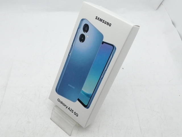 【未使用】SAMSUNG UQmobile 【SIMフリー】 Galaxy A25 5G ブルー 4GB 64GB SCG33【秋葉5号】保証期間３ヶ月