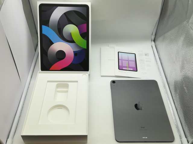 【中古】Apple iPad Air（第4世代/2020） Wi-Fiモデル 64GB スペースグレイ MYFM2J/A【福岡筑紫】保証期間１ヶ月【ランクB】