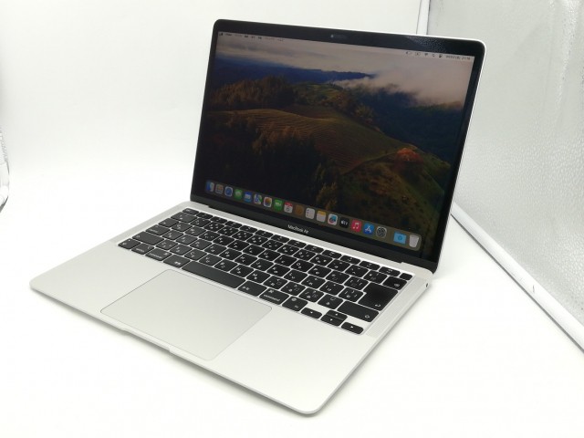 【中古】Apple MacBook Air 13インチ CTO (M1・2020) シルバー Apple M1(CPU:8C/GPU:8C)/8G/1T【福岡筑紫】保証期間１ヶ月【ランクB】