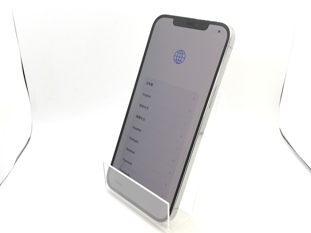 【中古】Apple docomo 【SIMロック解除済み】 iPhone 12 Pro Max 128GB シルバー MGCV3J/A【熊本】保証期間１ヶ月【ランクC】_1