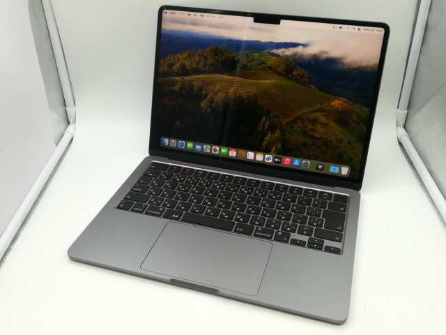 【中古】Apple MacBook Air 13インチ CTO (M3,2024) スペースグレイ M3(CPU:8C/GPU:8C)/8G/256G【福岡筑紫】保証期間１ヶ月【ランクA】