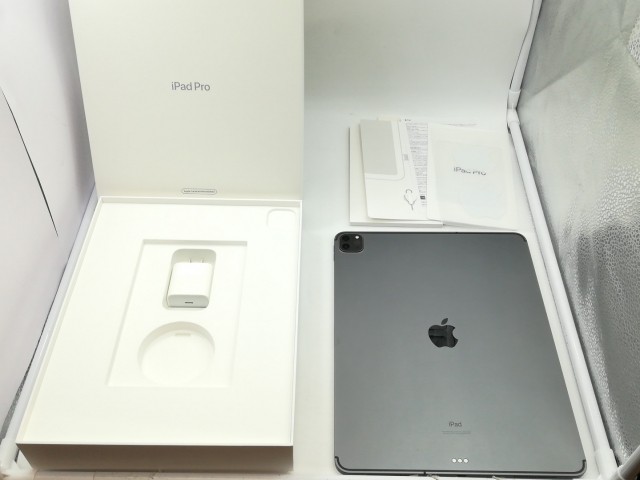 【中古】Apple iPad Pro 12.9インチ（第4世代） Cellular 256GB スペースグレイ （国内版SIMロックフリー） MXF52J/A【福岡筑紫】保証期