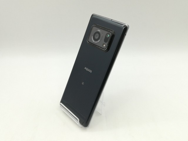 【中古】SHARP SoftBank 【SIMロック解除済み】 AQUOS R6 ブラック 12GB 128GB A101SH【福岡筑紫】保証期間１ヶ月【ランクC】の通販は