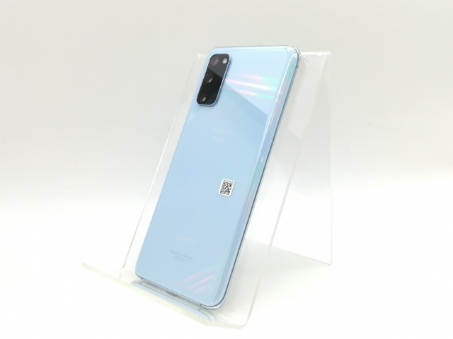 【中古】SAMSUNG docomo 【SIMロック解除済み】 Galaxy S20 5G クラウド ブルー 12GB 128GB SC-51A【福岡筑紫】保証期間１ヶ月【ランクA】