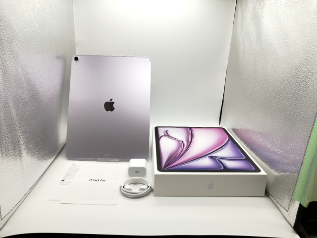 【中古】【赤ロム保証あり】Apple au 【SIMフリー】 13インチ iPad Air（M3/2025) 128GB パープル MCJ44J/A【小倉駅前】保証期間１ヶ月【ランクA】_7