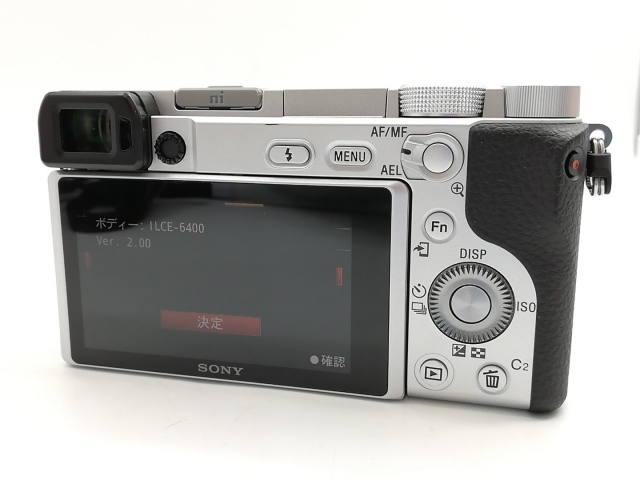 中古】SONY α6400 ダブルズームレンズキット ILCE-6400Y シルバー 