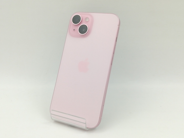 【中古】Apple 国内版 【SIMフリー】 iPhone 15 256GB ピンク MTMP3J/A【福岡筑紫】保証期間１ヶ月【ランクB】
