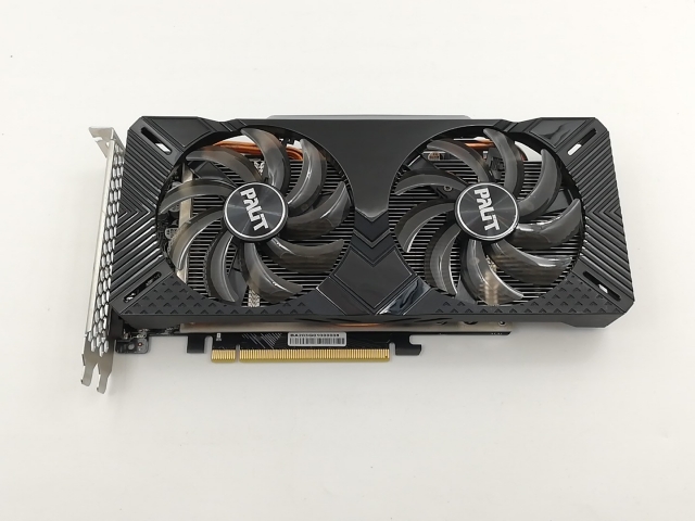 【中古】Palit GeForce GTX1660Ti 6GB Dual OC(NE6166TS18J9-1160A) GTX1660Ti/6GB(GDDR6)/PCI-E【福岡筑紫】保証期間１週間