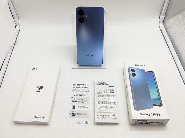 【中古】SAMSUNG UQmobile 【SIMフリー】 Galaxy A25 5G ブルー 4GB 64GB SCG33【福岡筑紫】保証期間１ヶ月【ランクA】_7