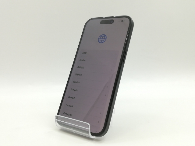 中古】Apple 国内版 【SIMフリー】 iPhone 15 128GB ブラック MTMH3J/A