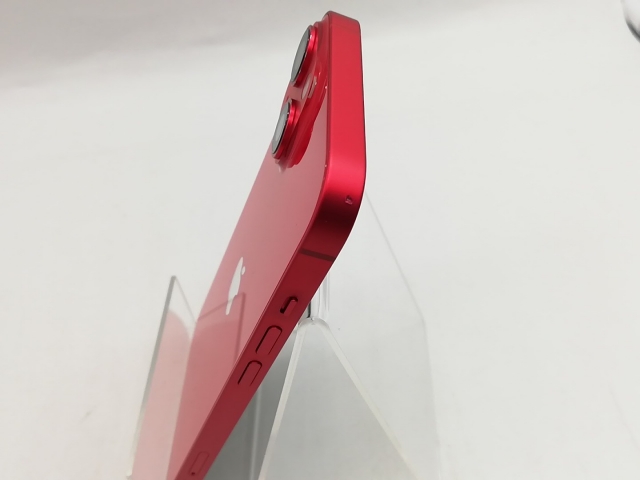 【中古】Apple SoftBank 【SIMフリー】 iPhone 14 128GB (PRODUCT)RED MPV93J/A【福岡筑紫】保証期間１ヶ月【ランクC】_9