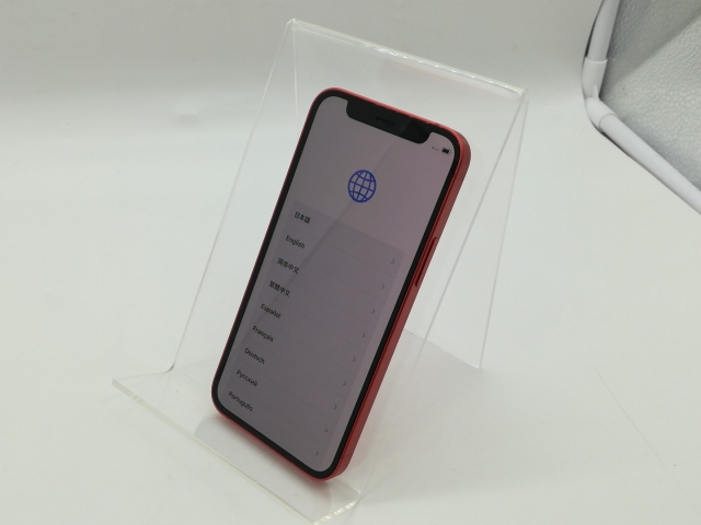 Apple iPhone 12 mini RED 128GB simフリー（中古】iPhone13