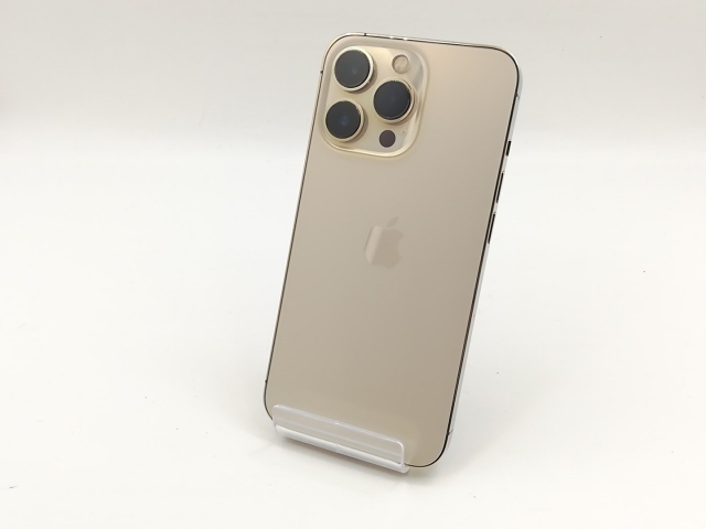【中古】Apple au 【SIMフリー】 iPhone 13 Pro 128GB ゴールド MLUH3J/A【福岡筑紫】保証期間１ヶ月【ランクB】