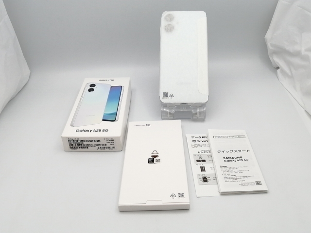 【未使用】SAMSUNG ymobile 【SIMフリー】 Galaxy A25 5G ライトブルー 4GB 64GB SCSBC3【ECセンター】保証期間３ヶ月_2