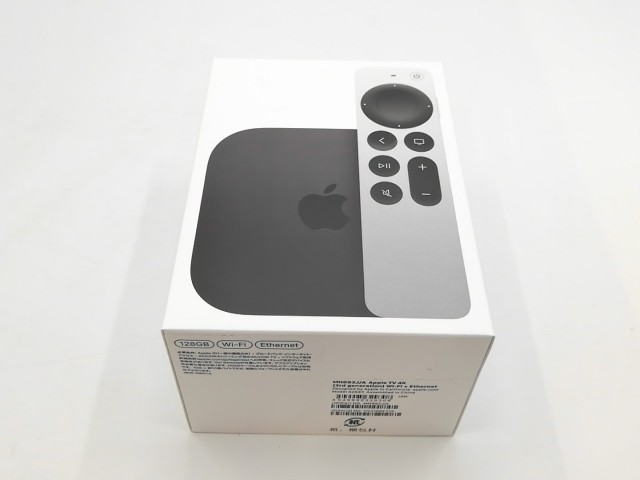 未使用】Apple Apple TV 4K （第3世代/2022） Wi-Fi+Ethernet