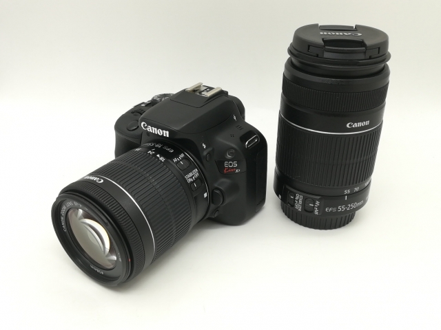 中古】Canon EOS Kiss X7 ダブルズームキット【アリオ倉敷】保証期間1