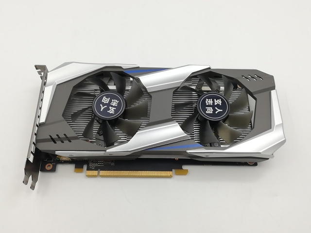 【中古】玄人志向 GF-GTX1060-E6GB/OC2/DF GTX1060/6GB(GDDR5)/PCI-E【福岡筑紫】保証期間１週間