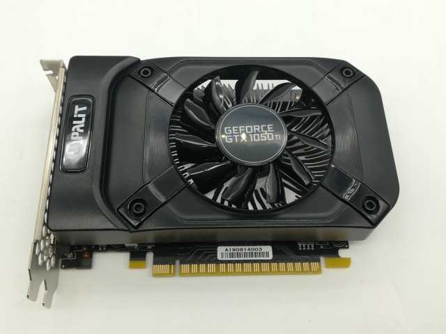 【中古】Palit GeForce 1050 Ti StormX(NE5105T018G1-1070F) GTX1050Ti/4GB(GDDR5)/PCI-E【福岡筑紫】保証期間１週間