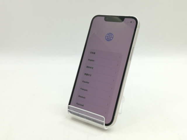 中古】Apple 国内版 【SIMフリー】 iPhone 13 mini 128GB スターライト