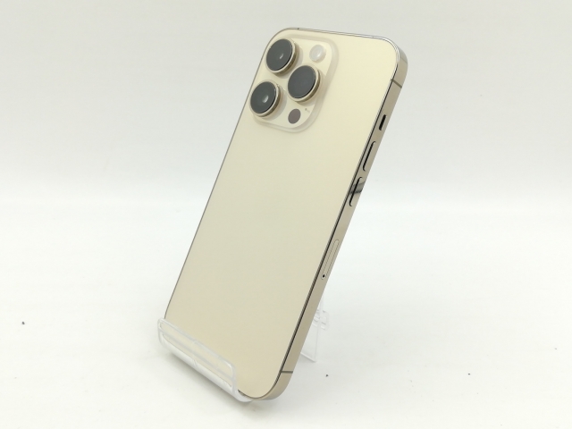 【中古】Apple 国内版 【SIMフリー】 iPhone 14 Pro 128GB ゴールド MQ073J/A【福岡筑紫】保証期間１ヶ月【ランクA】